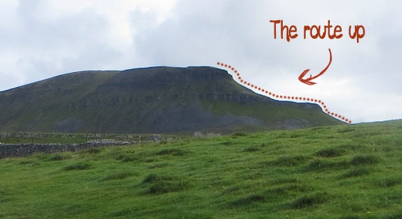 Pen-y-ghent-route