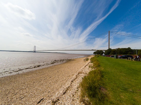 Humber Bridge From Hessle Foreshore