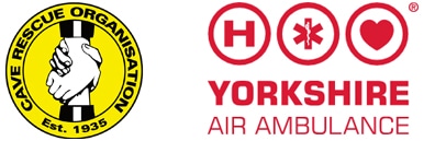 Yorkshire Air Ambulance and Mountain and Cave Rescue logo