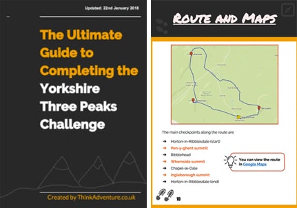 Yorkshire Three Peaks Challenge ebook cover