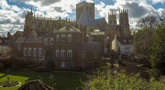 Minster view from the York Walls