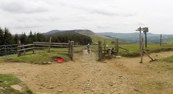 Gate at cross roads