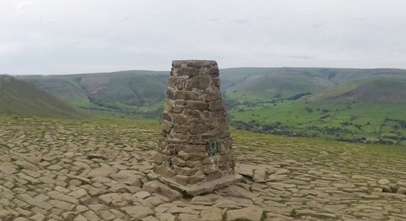 Mam Tor trig