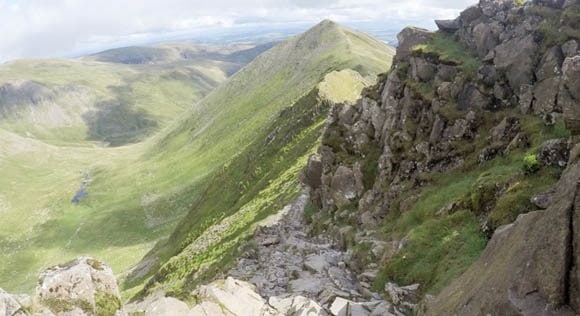 Swirral Edge multiple paths