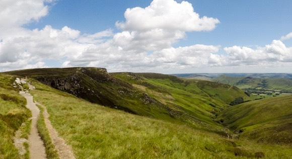 Upper Tor and Nether Tor path