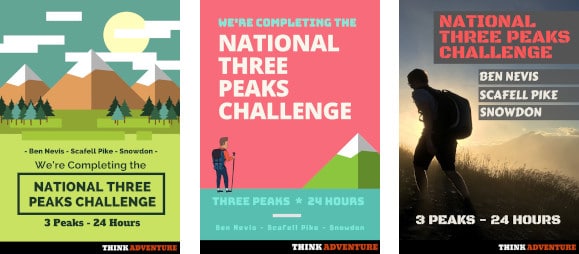 National Three Peaks Posters