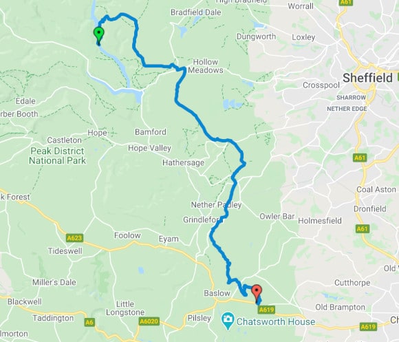 Nine Edges Challenge Route