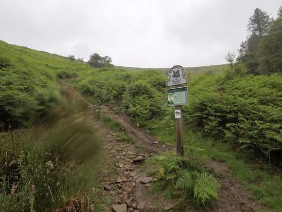 Walkers Clough sign