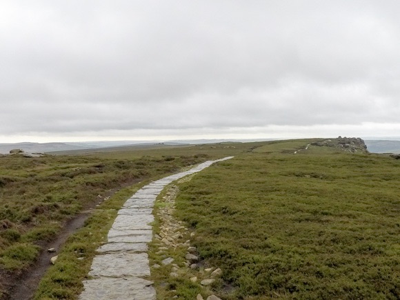 path towards derwent edge