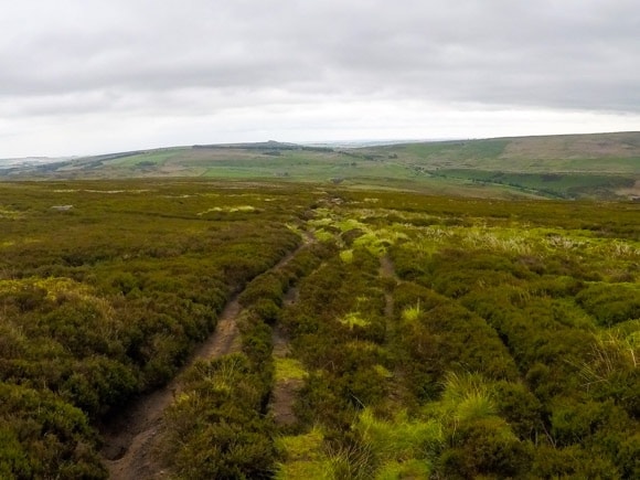 route to stanage edge