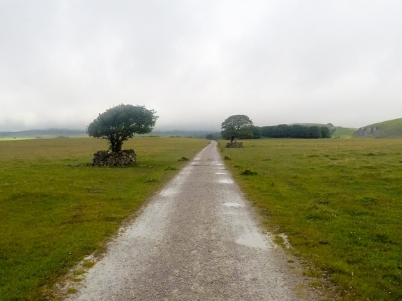 Clear route to Malham Tarn