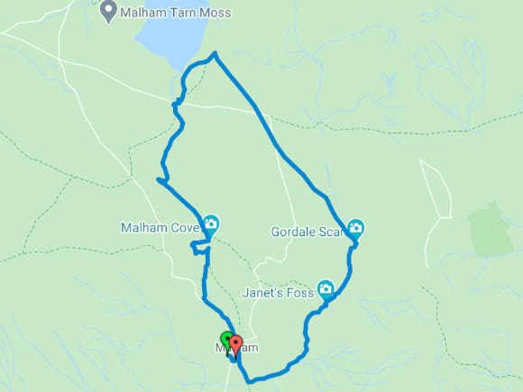 Malham Cove Route