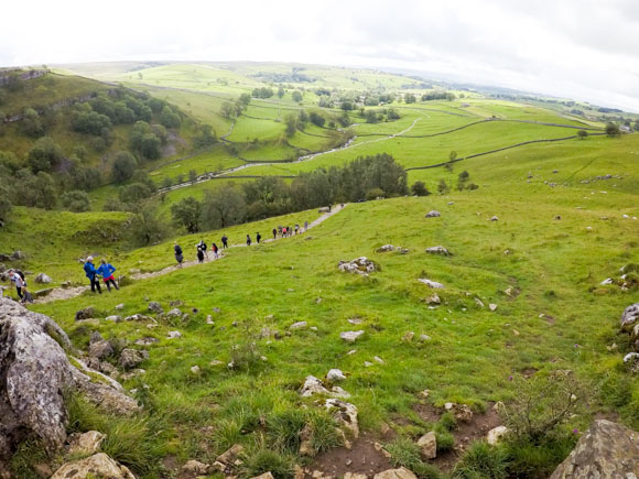 Malham cove steps 2