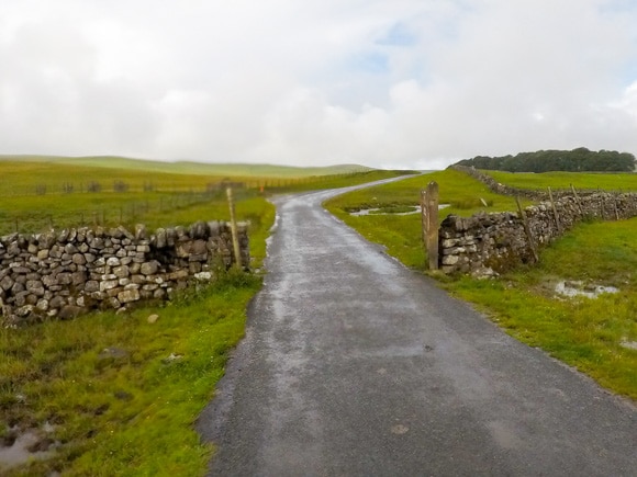 Path away from Watersinks Car Park