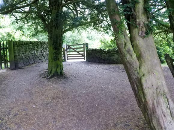 Second gate at Longshaw Estate