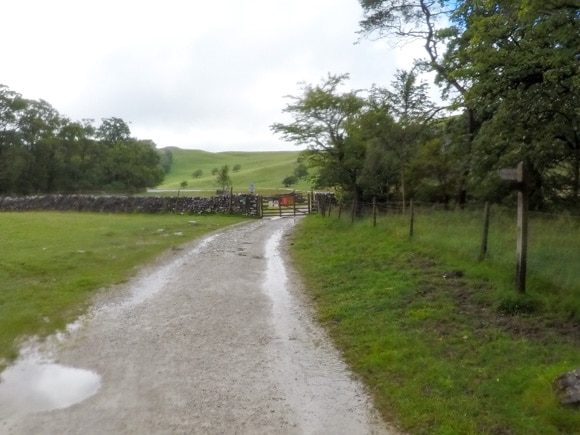 Signpost for Malham Cove