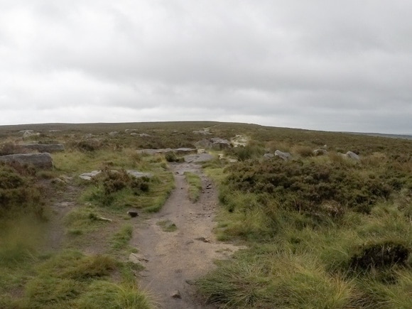 route to Upper Burbage Bridge