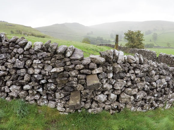 Stile in stone wall