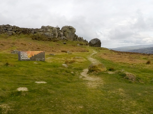 Ilkley Moor Cow and Calf and the Twelve Apostles 2