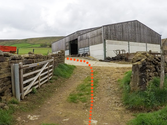 passing the barn